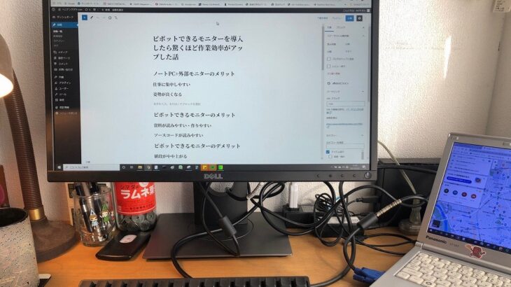 Dellのモニター(P2217)を購入｜使ってみて分かったメリット・デメリットを徹底レビュー