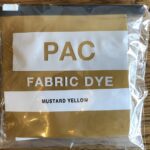 PAC Fabric Dye マスタードイエローで短パンを染め直してみた