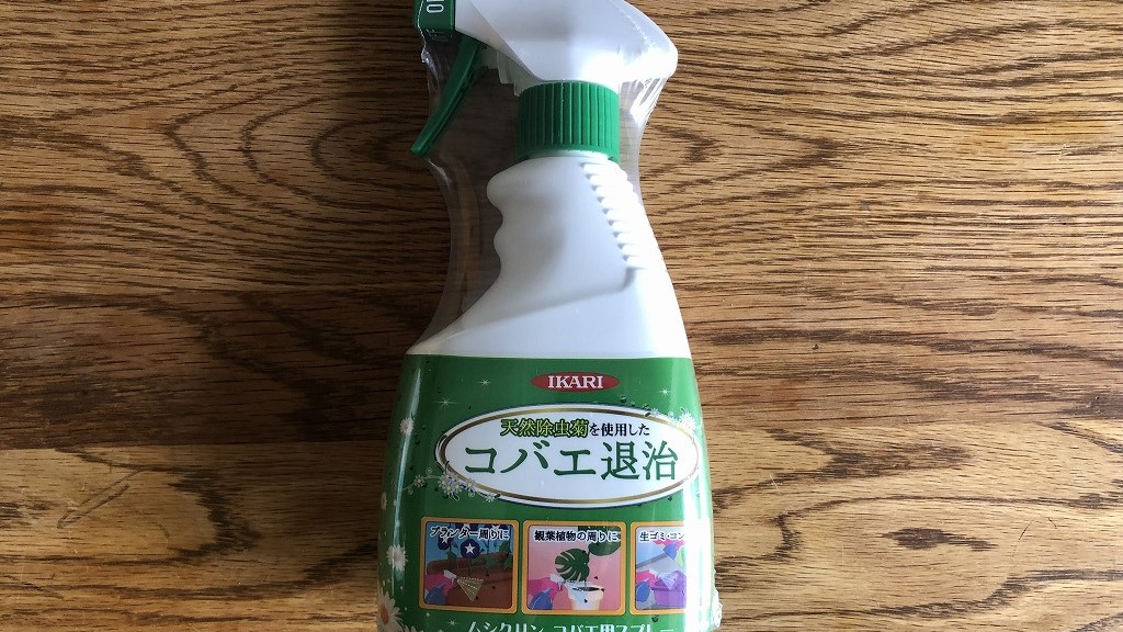 実録 観葉植物のコバエ対策 駆除は ムシクリン コバエ用スプレー が超おすすめ ベニテングダケ Com
