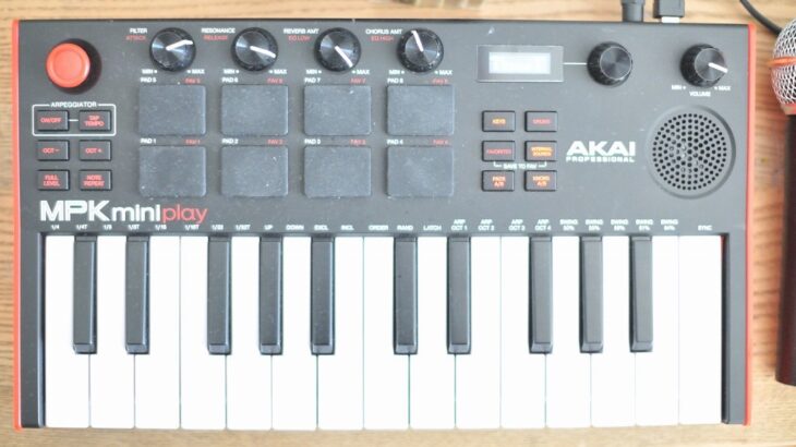 AKAI MPK mini Play MK3 ユーザーレビュー｜親子で楽器を楽しみたい方にもおすすめ